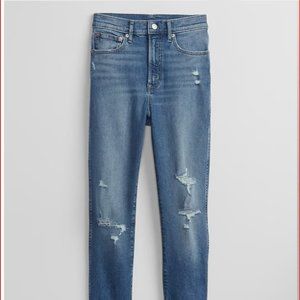 Gap NWT High Rise Vintage Slim Jeans with washwell 30 Regular
